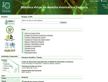 Tablet Screenshot of bvs-vet.org.br